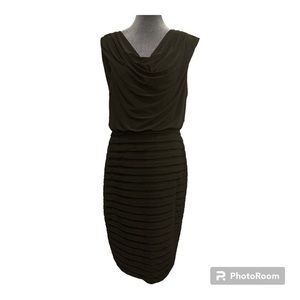 Adrianna Papell NWT Black Special Occasion Dress! Beautifully Tiered! SZ 12